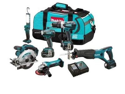 Akumuliatorinių įrankių rinkinys MAKITA DLX6002