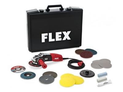 Šlifavimo mašina su priedais FLEX LE 14-7 Inox