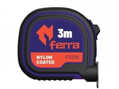 Ruletė Ferra 3m x 16mm, magnetinė