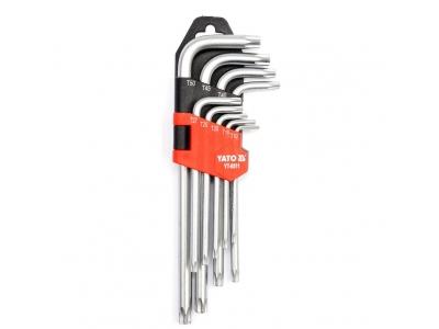 Raktų rinkinys Yato YT-0511 Torx 9 vnt.